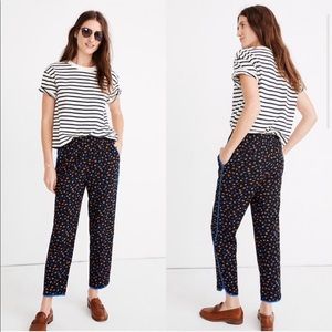 MADEWELL NEW Track Trousers Pants Prairie Posies